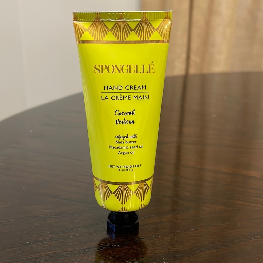 NWT Spongelle  Coconut Verbena Hand Cream - bundles welcome!